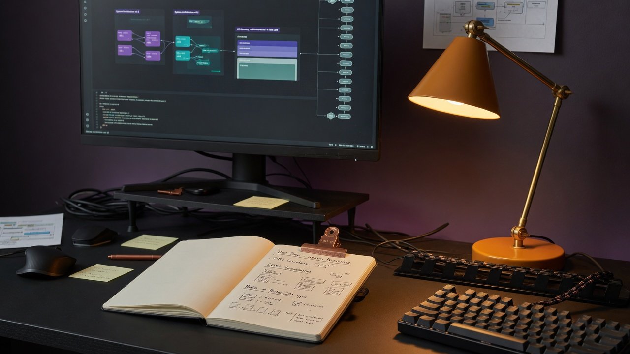 ATHLETIQ LTD technical workspace — digital architecture and systems design environment